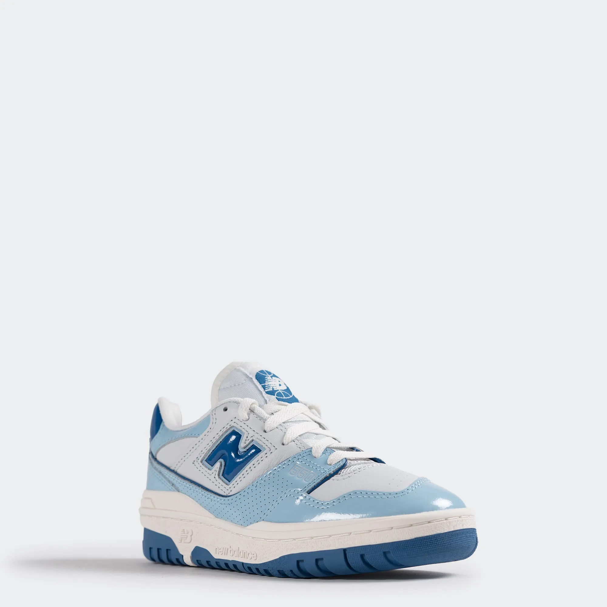 Unisex New Balance 550 Shoes Chrome Blue