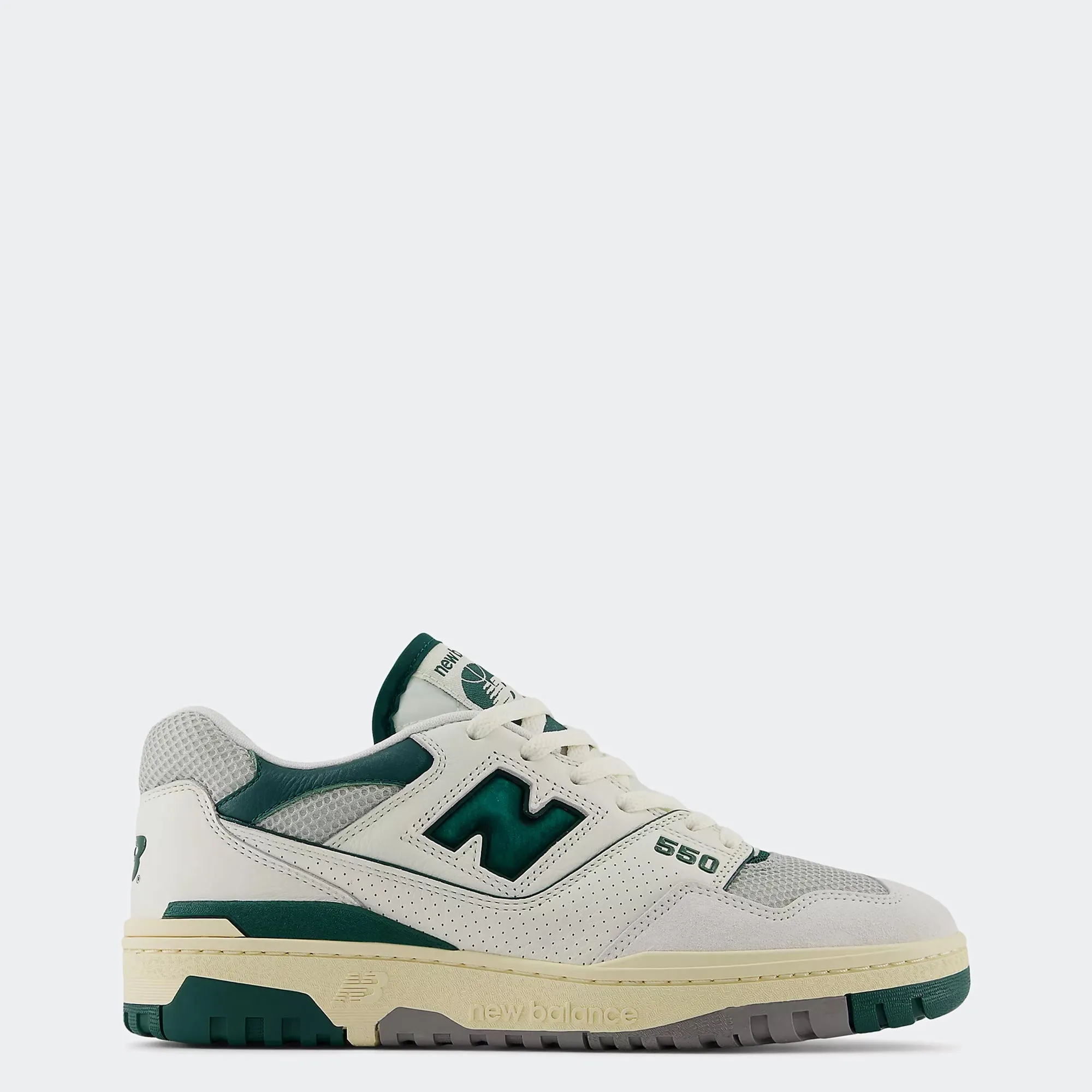 Unisex New Balance 550 Shoes Sea Salt Marsh Green