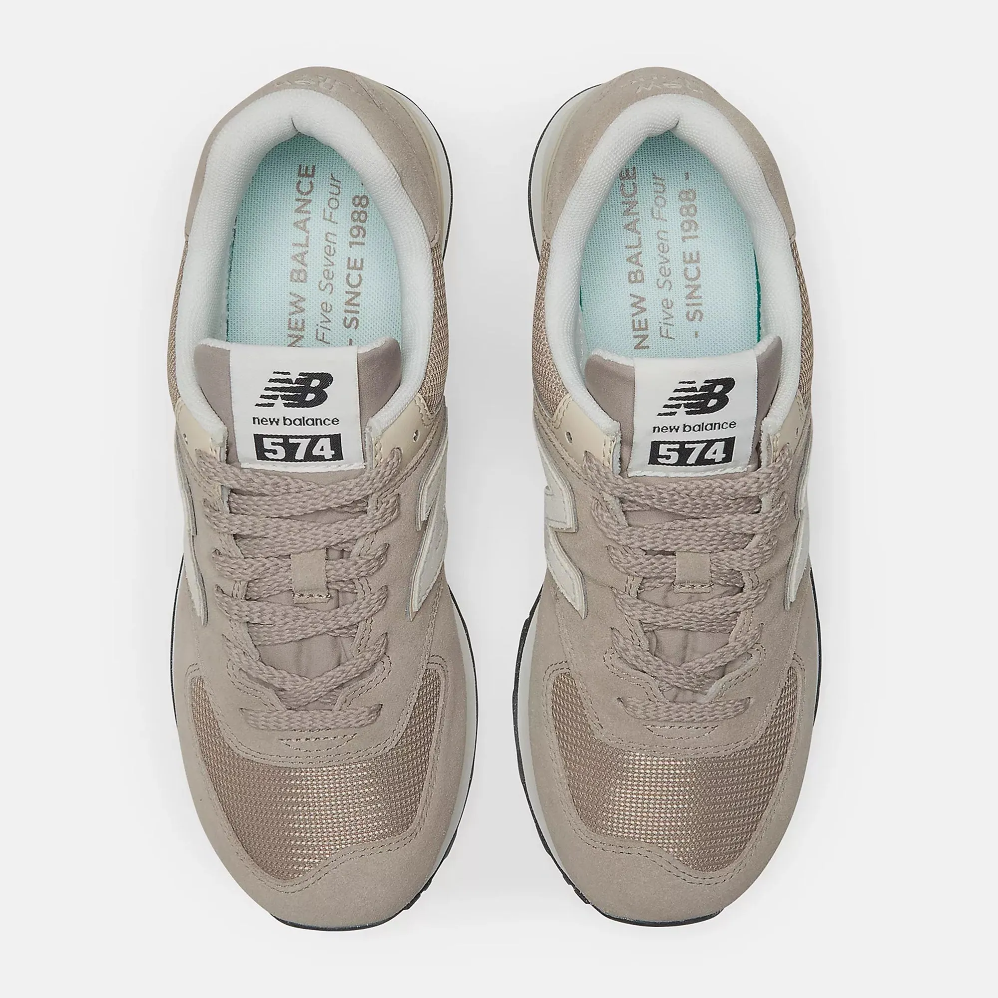 Unisex New Balance 574 Shoes Beige