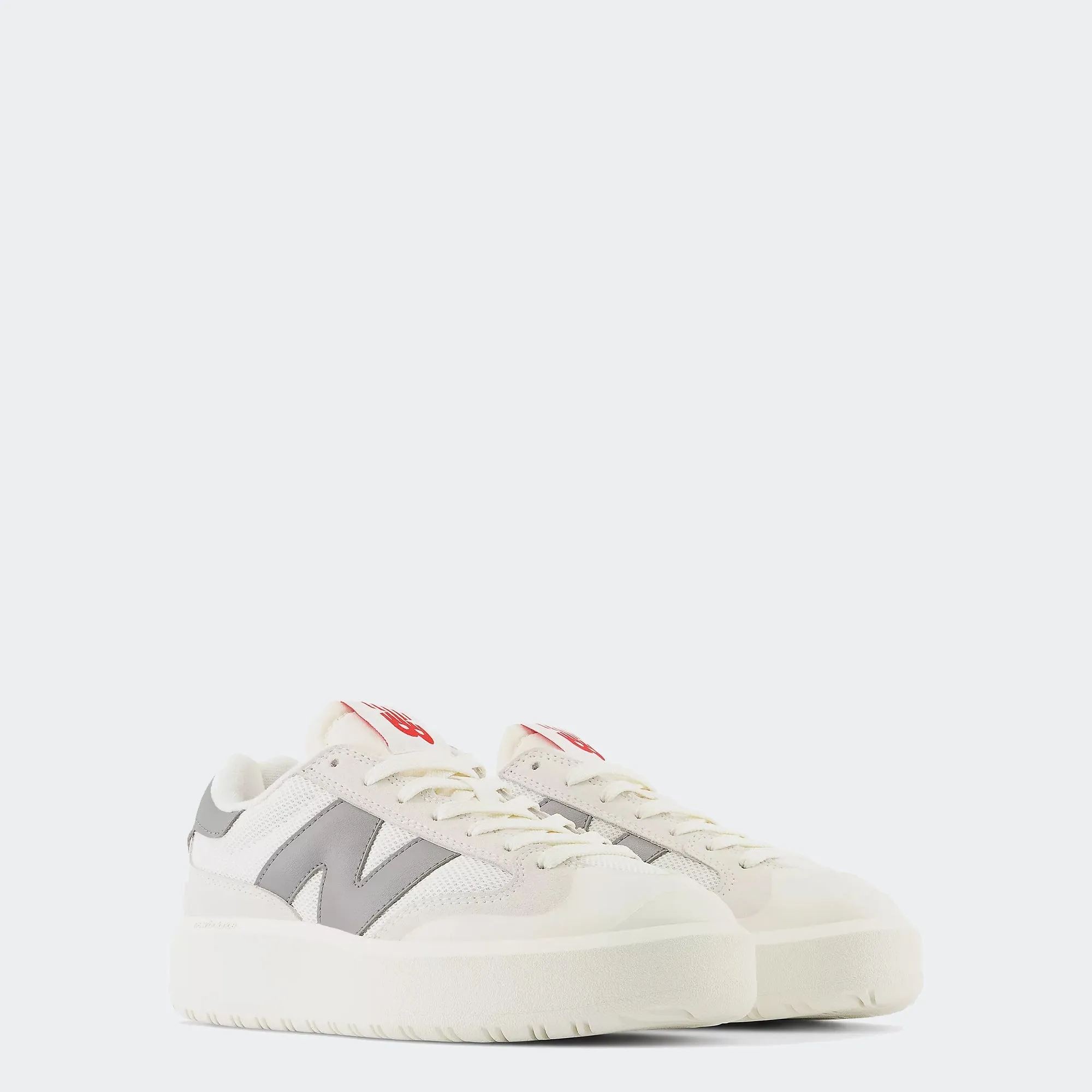 Unisex New Balance CT302 Shoes White Grey Red