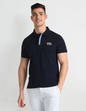 U.S. Polo Assn. Denim Co. Embroidered Logo Muscle Fit Polo Shirt