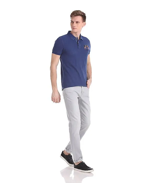 U.S. Polo Assn. Denim Co. Regular Fit Pique Polo Shirt