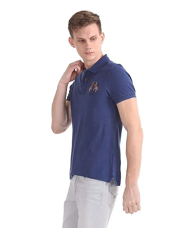 U.S. Polo Assn. Denim Co. Regular Fit Pique Polo Shirt