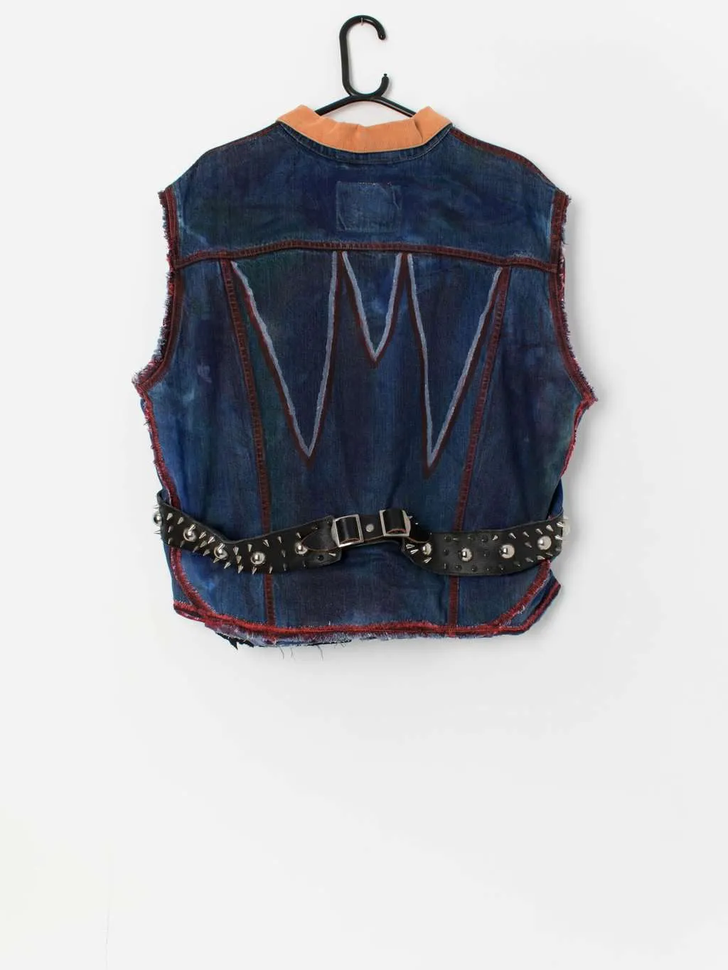 Vintage Levis customised denim vest/gilet – XL