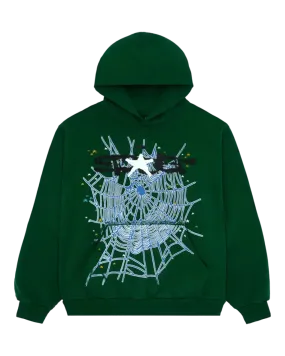 Web Hoodie Hunter Green