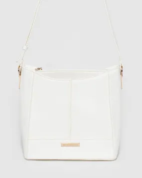 White Lilian Crossbody Bag