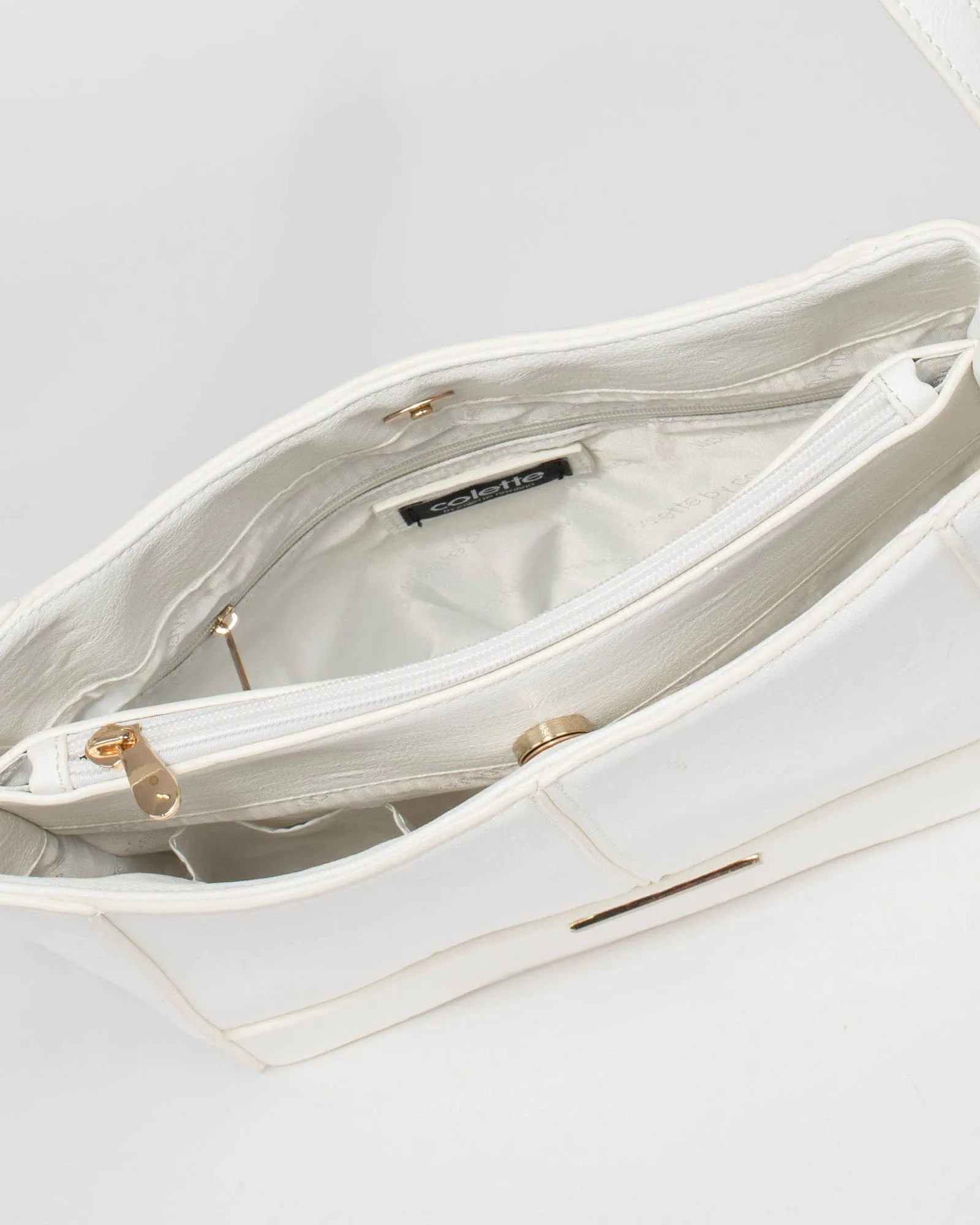 White Lilian Crossbody Bag