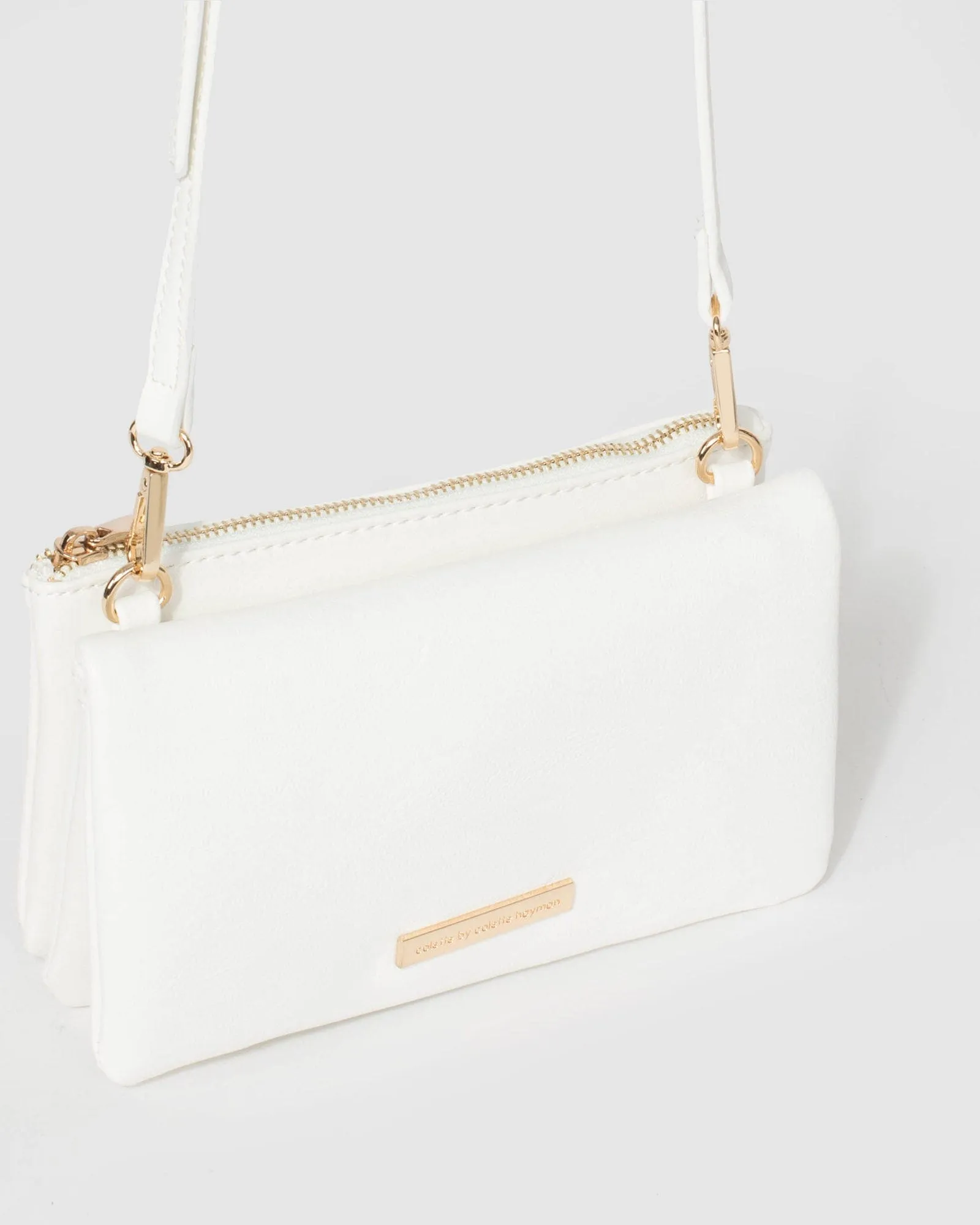 White Zharna Crossbody Bag