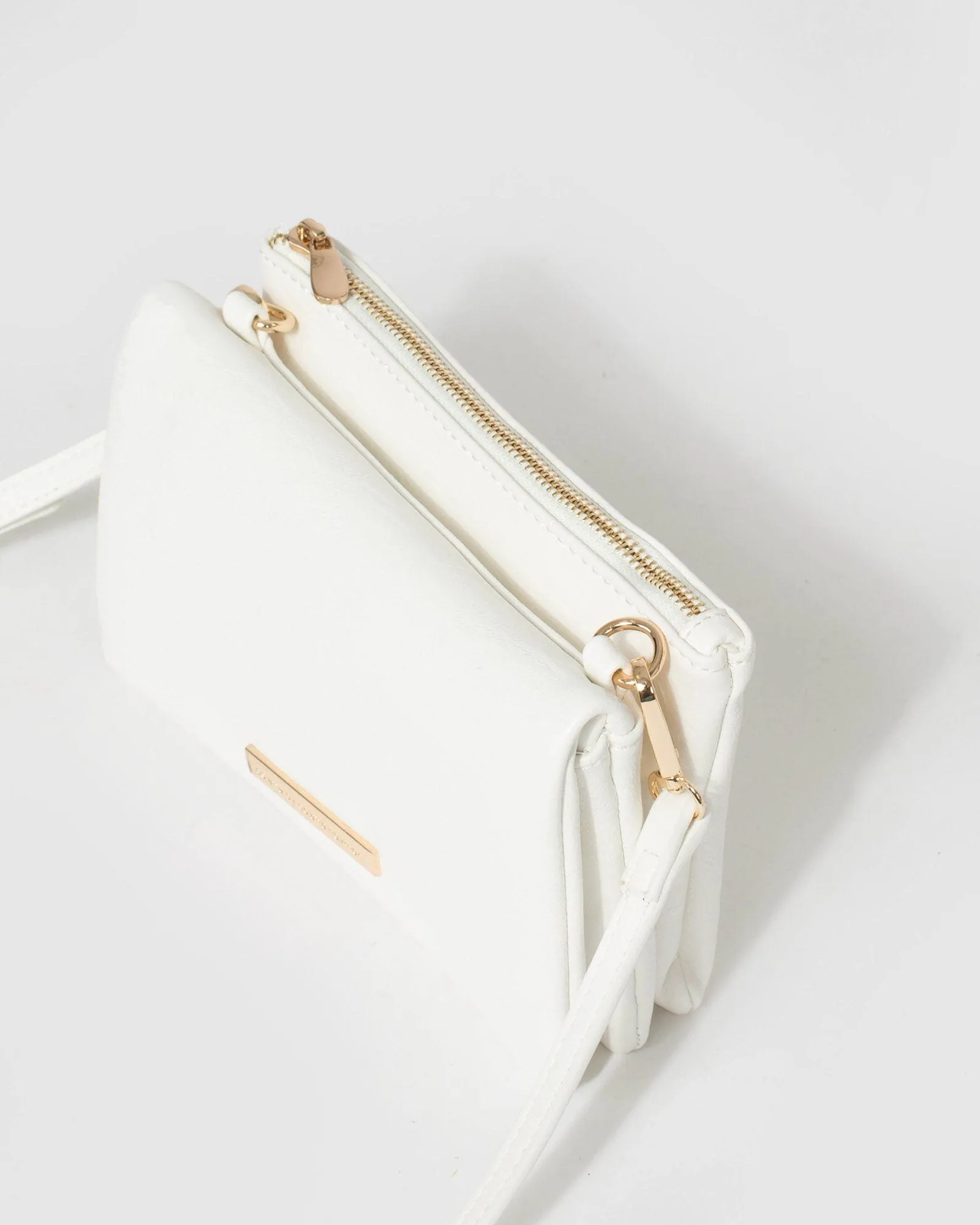 White Zharna Crossbody Bag