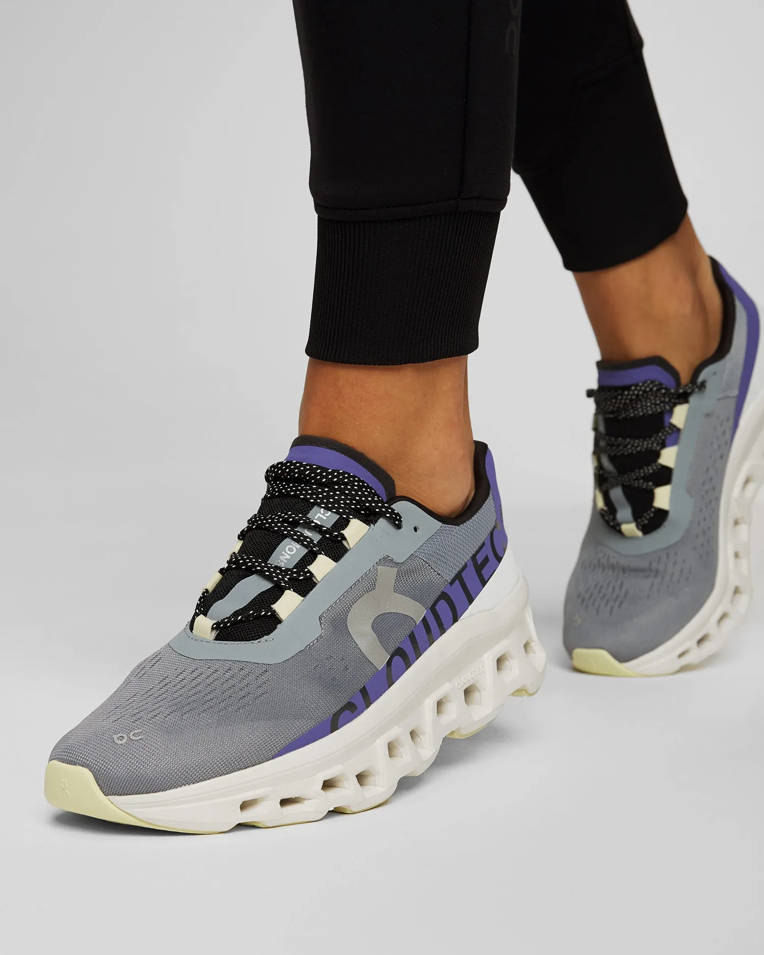 Women's trainers On Running Cloudmonster 6197784-mist-blueberry