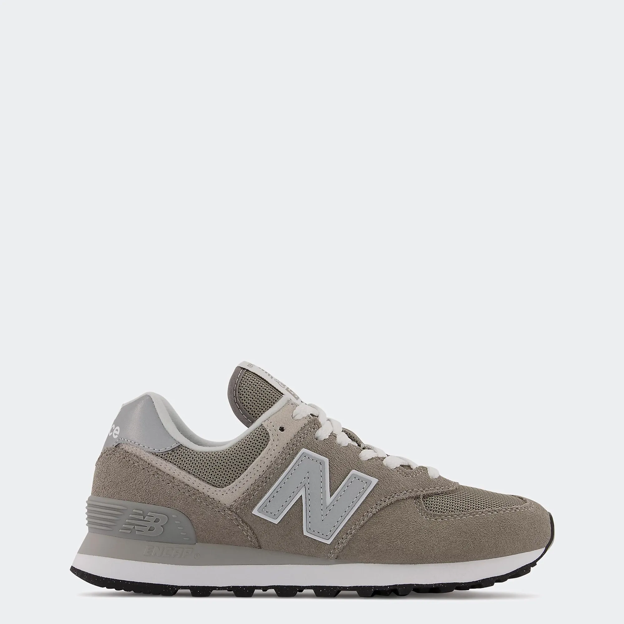 Women's New Balance 574 Core Shoes Grey White