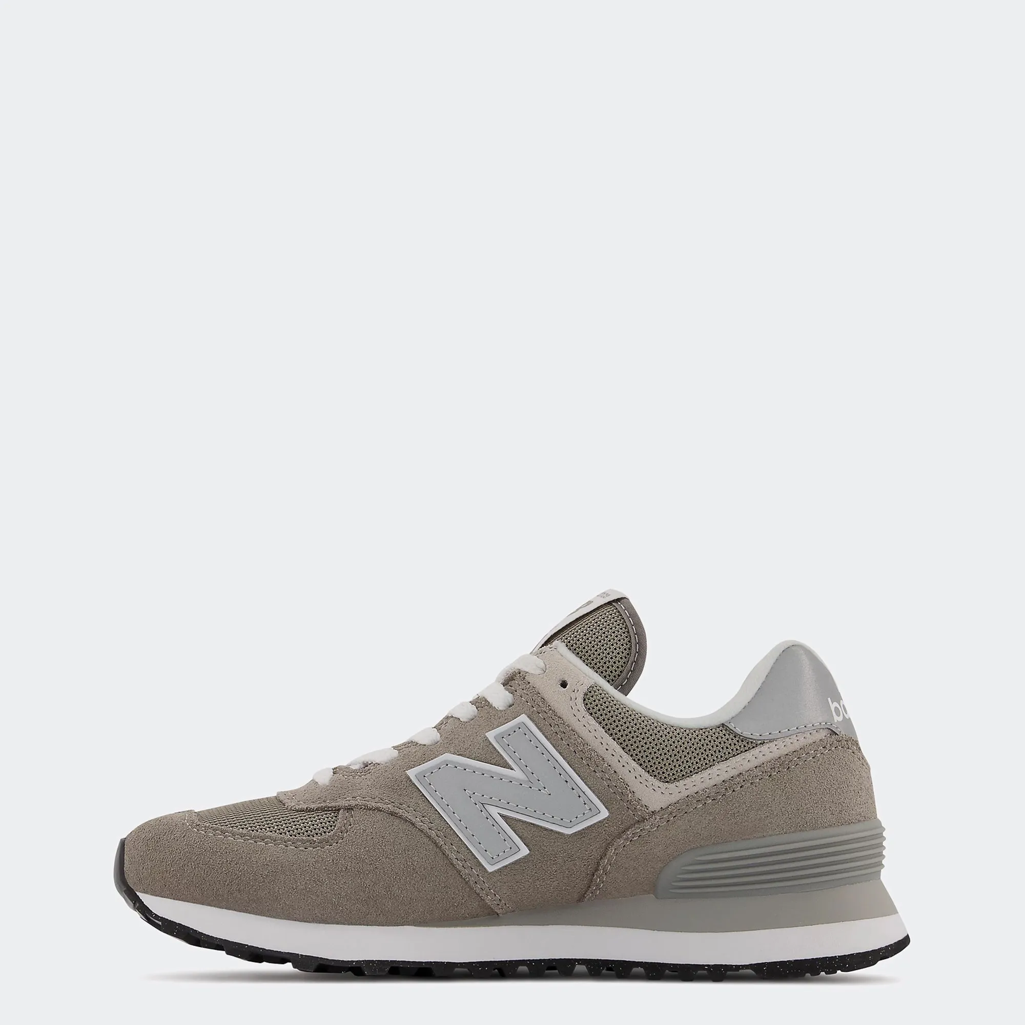 Women's New Balance 574 Core Shoes Grey White