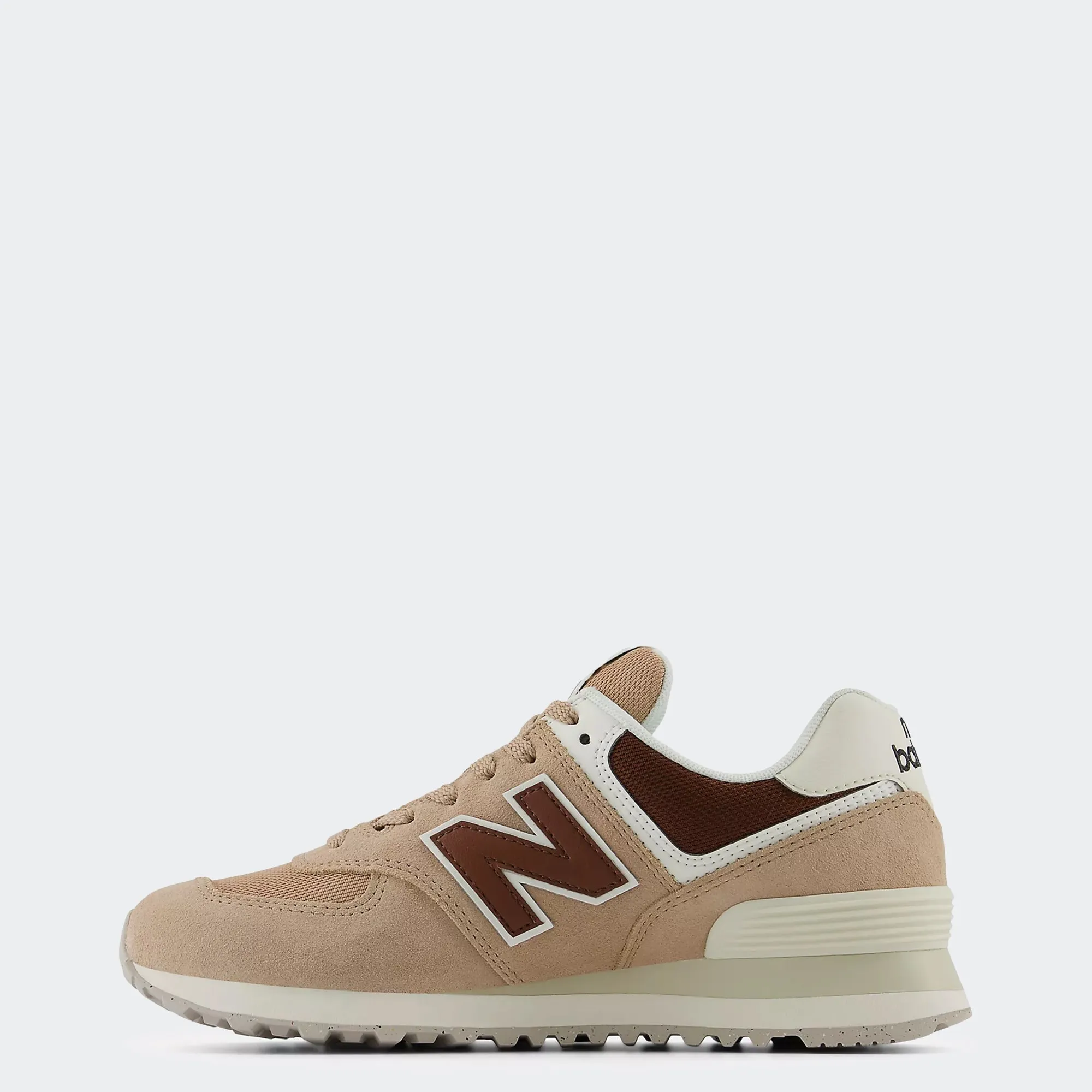 Women's New Balance 574 Shoes Taupe Oak