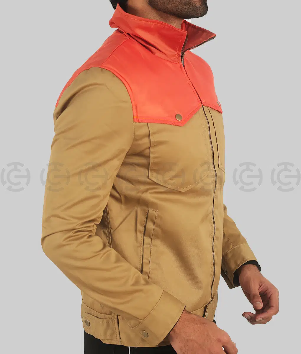 Yellowstone's John Dutton (Kevin Costner) Orange Western Jacket | TLC